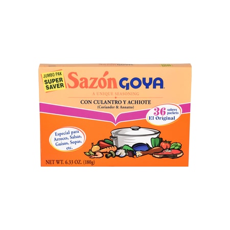 Goya Goya Jumbo Sazon Cilantro 6.33 oz. Box, PK15 3776